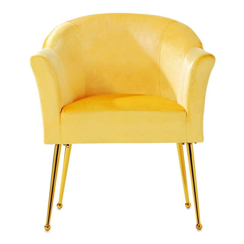 Yellow chair wayfair discount